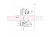KAWASAKI 2011 Crankcase Bolt Pattern