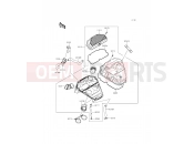 Air Cleaner - Kawasaki ER-6n (ER650ECF) 2012