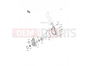 Water Pump - Kawasaki ER-6n (ER650ECF) 2012