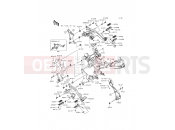 Footrests - Kawasaki ER-6n (ER650ECF) 2012
