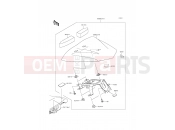 Accessory(Single Seat Cover) - Kawasaki ER-6n (ER650ECF) 2012