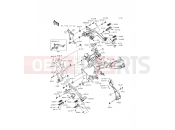 KAWASAKI 2012 Footrests