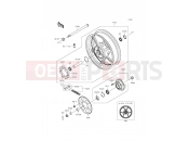 KAWASAKI 2012 Rear Hub