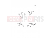 KAWASAKI 2012 Decals(Red)