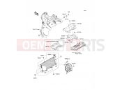 KAWASAKI 2012 Radiator