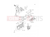 KAWASAKI 2012 Radiator