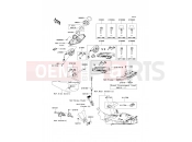 Ignition Switch - Kawasaki CONCOURS 14 ABS (ZG1400CDF) 2013