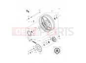 KAWASAKI 2013 Rear Hub