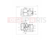 Crankcase Bolt Pattern - Kawasaki ER-6n ABS (ER650FDS) 2013