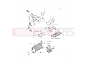 Radiator - Kawasaki ER-6n ABS (ER650FDS) 2013