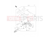 Accessory(Single Seat Cover) - Kawasaki ER-6n ABS (ER650FDS) 2013
