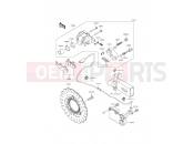 KAWASAKI 2013 Rear Brake
