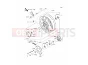 KAWASAKI 2013 Rear Hub