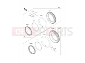 Tires - Kawasaki D-TRACKER 125 (KLX125DEF) 2014