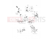 KAWASAKI ER-6f (EX650EEF) Ignition Switch