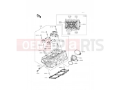 KAWASAKI Ninja 650 ABS (EX650FEF) Cylinder Head