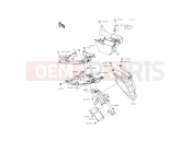 KAWASAKI Ninja 650 ABS (EX650FEF) Rear Fender(s)