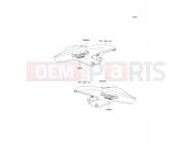 KAWASAKI 2014 Decals(Gray)