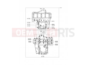 KAWASAKI 2014 Crankcase Bolt Pattern
