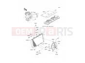 KAWASAKI 2014 Radiator