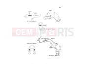 KAWASAKI 2014 Decals(Gray)(White)