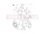 KAWASAKI 2014 Rear Brake