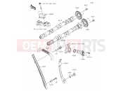 KAWASAKI Z1000 (ZR1000FEF) Camshaft(s)/Tensioner