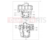 KAWASAKI Z1000 (ZR1000FEF) Crankcase Bolt Pattern