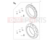KAWASAKI Z1000 (ZR1000FEF) Tires