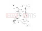 KAWASAKI 2015 Rear Master Cylinder