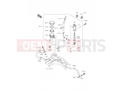 KAWASAKI 2016 Rear Master Cylinder