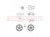 KAWASAKI 2016 Decals(Silver/Gray)