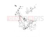 Frame - Kawasaki KDX200 (KDX200-E5) 1993