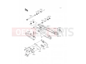 Swing Arm - Kawasaki KDX200 (KDX200-E5) 1993