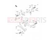 KAWASAKI 1993 Footrests