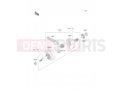 Crankshaft - Kawasaki KAZER (AN110-D3) 2001