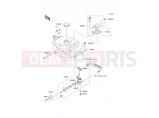 Fuel Tank - Kawasaki KAZER (AN110-D3) 2001