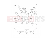 Side Covers/Chain Cover - Kawasaki KAZER (AN110-D3) 2001