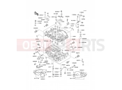 Crankcase - Kawasaki KLE500 (KLE500-A11) 2001