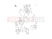 Engine Cover(s) - Kawasaki KLE500 (KLE500-A11) 2001