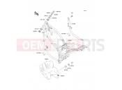 Frame - Kawasaki KLE500 (KLE500-A11) 2001