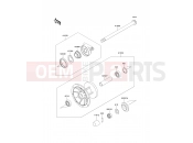 Front Hub - Kawasaki KLE500 (KLE500-A11) 2001