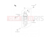 Shock Absorber(s) - Kawasaki KLE500 (KLE500-A11) 2001