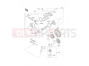 KAWASAKI 2001 Starter Motor