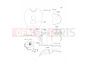 KAWASAKI 2001 Labels