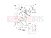 KAWASAKI 2004 Left Engine Cover(s)
