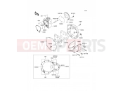 KAWASAKI 2004 Right Engine Cover(s)