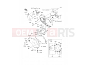 KAWASAKI 2006 Left Engine Cover(s)