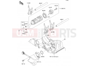 KAWASAKI 2007 Gear Change Drum/Shift Fork(s)