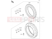 KAWASAKI 2007 Tires